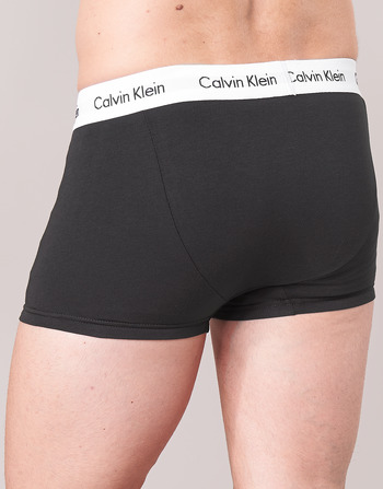 Calvin Klein Jeans COTTON STRECH LOW RISE TRUNK X 3 Noir
