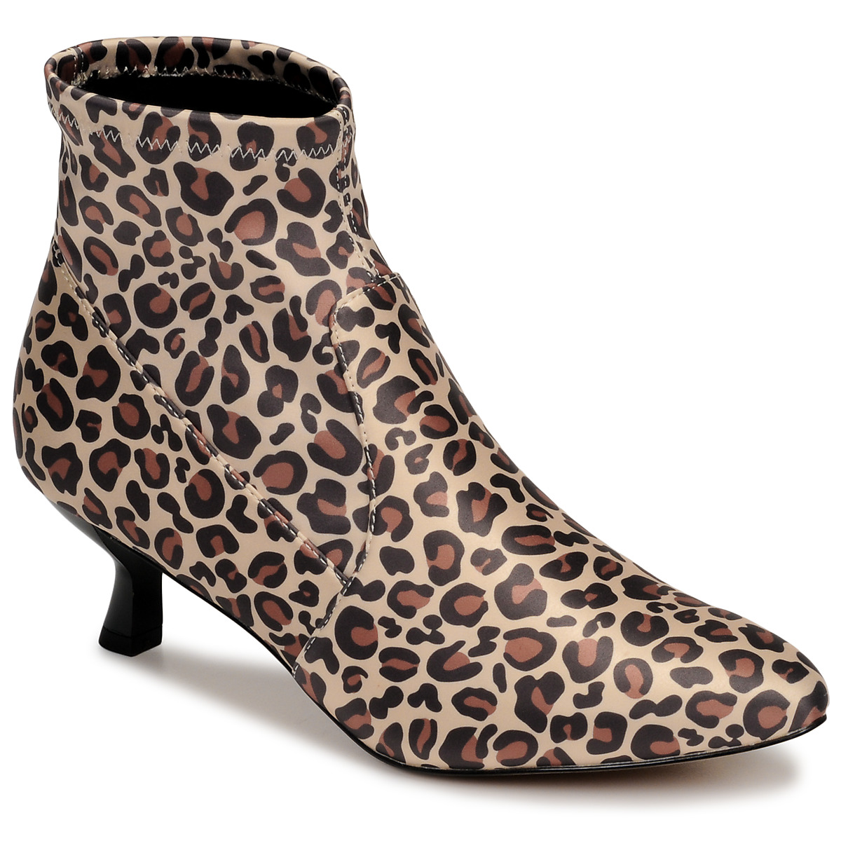 Schuhe Damen Low Boots Katy Perry THE BRIDGETTE Leopard