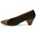 Chaussures Femme Escarpins Wonders I7601-ZEBRATO-CUERO-ANTE-NEGRO Marron