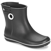 Scarpe Donna Stivali da pioggia Crocs JAUNT SHORTY BOOT W-BLACK Nero