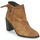 Schuhe Damen Low Boots Philippe Morvan BATTLES V3 CHEV VEL Kamel