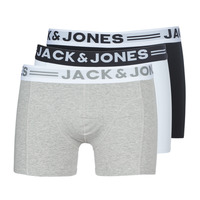 Unterwäsche Herren Boxer Jack & Jones SENSE X 3 Grau
