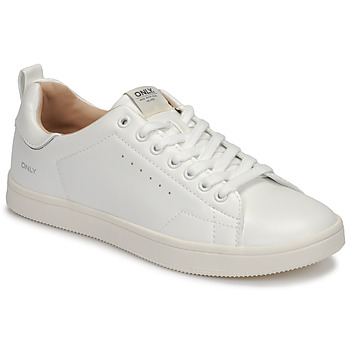 Scarpe Donna Sneakers basse Only SHILO PU Bianco / Argento