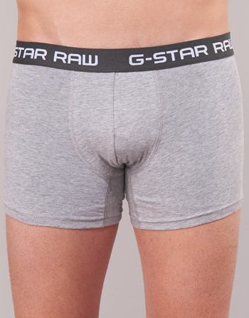 G-Star Raw CLASSIC TRUNK 3 PACK Grau / Weiß