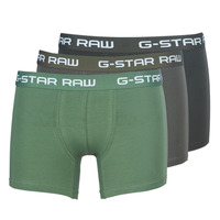 Unterwäsche Herren Boxer G-Star Raw CLASSIC TRUNK CLR 3 PACK Schwarz / Grün