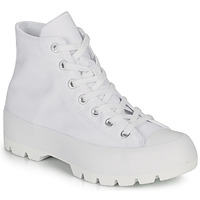 Schuhe Damen Sneaker High Converse CHUCK TAYLOR ALL STAR LUGGED BASIC CANVAS Weiß