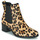 Schuhe Damen Low Boots Betty London HASNI Leopard