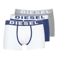 Unterwäsche Herren Boxer Diesel DAMIEN Weiß / Marineblau / Grau