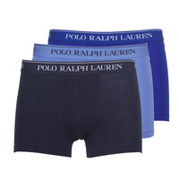 Unterwäsche Herren Boxer Polo Ralph Lauren CLASSIC-3 PACK-TRUNK Blau