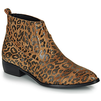 Schuhe Damen Boots Ippon Vintage GILL ARTY Kamel