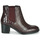 Schuhe Damen Low Boots Clarks MASCARPONE Bordeaux