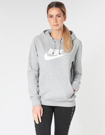 Kleidung Damen Sweatshirts Nike W NSW ESSNTL HOODIE PO  HBR Grau