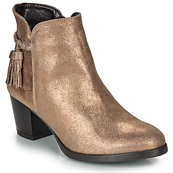 Schuhe Damen Low Boots André MARYLOU Gold