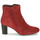 Schuhe Damen Boots André MAJESTEE Rot