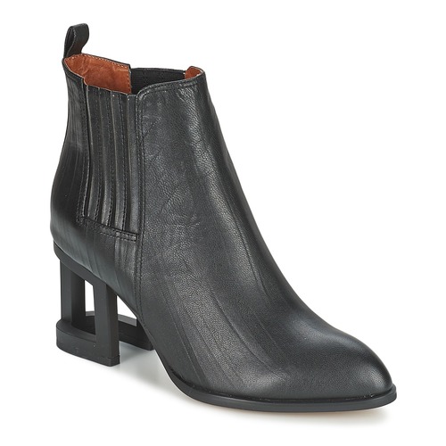 Chaussures Femme Bottines Jeffrey Campbell ISOULOI Noir