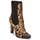 Schuhe Damen Low Boots Roberto Cavalli SPS769 Braun,