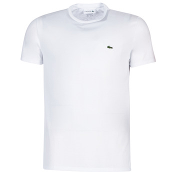 Vêtements Homme T-shirts manches courtes Lacoste TH6709 Blanc