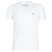 Kleidung Herren T-Shirts Lacoste TH6710 Weiß