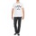 Vêtements Homme T-shirts manches courtes Eleven Paris FARA M Blanc