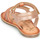 Chaussures Fille Sandales et Nu-pieds Kickers DIAMANTO ORANGE CLAIR ROSE