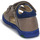 Schuhe Jungen Sandalen / Sandaletten Kickers PLAZABI Grau / Blau