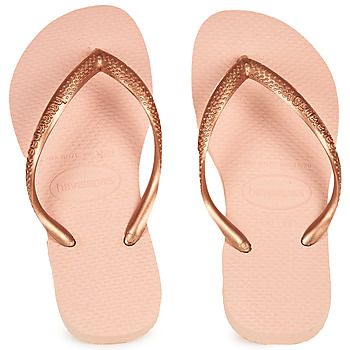 Chaussures Fille Tongs Havaianas SLIM BALLET ROSE