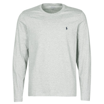 Kleidung Herren T-Shirts Polo Ralph Lauren L/S CREW-CREW-SLEEP TOP Grau