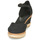 Chaussures Femme Espadrilles Tommy Hilfiger BASIC CLOSED TOE MID WEDGE Noir