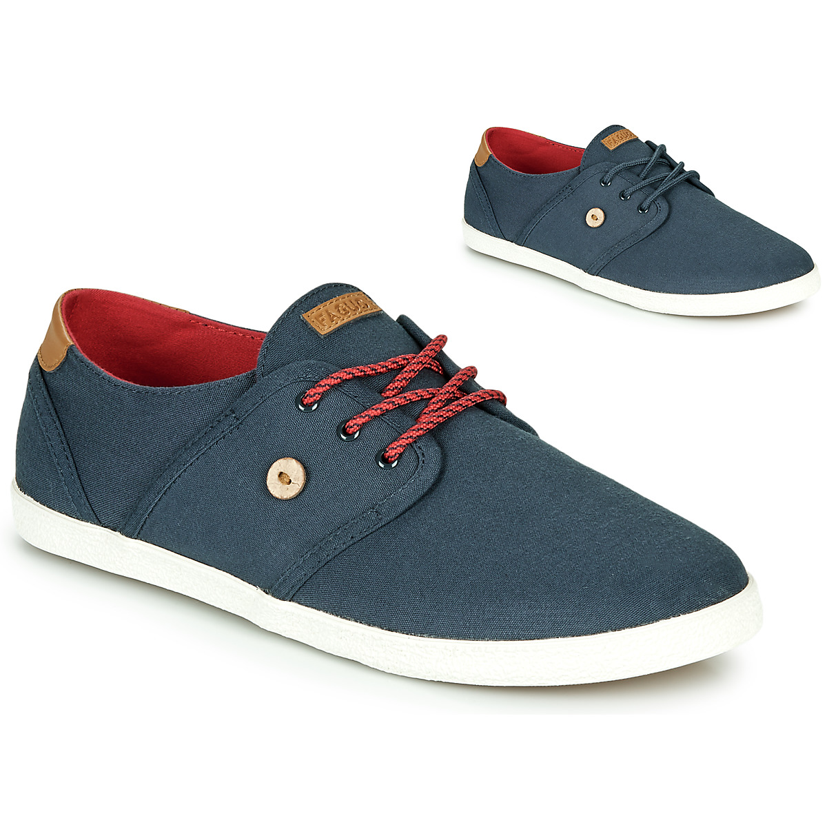 Schuhe Sneaker Low Faguo CYPRESS Blau / Braun, / Rot