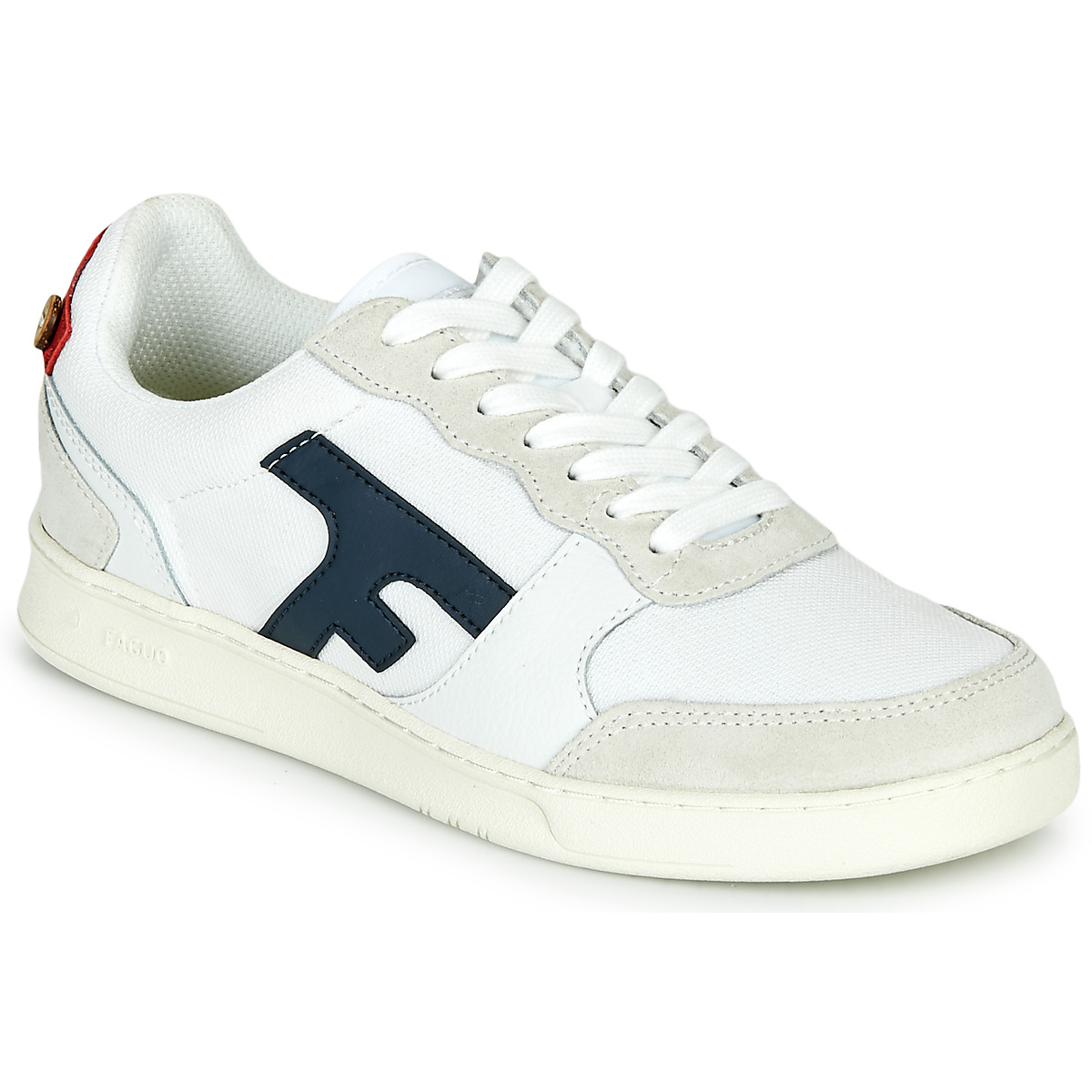 Schuhe Herren Sneaker Low Faguo HAZEL Beige / Marineblau / Rot