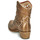 Schuhe Damen Low Boots Fru.it COWGOLD Bronze