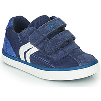 Schuhe Jungen Sneaker Low Geox B KILWI BOY Blau / Weiß