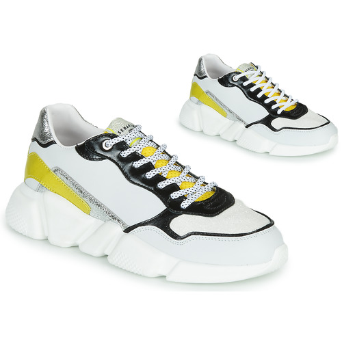 Schuhe Damen Sneaker Low Serafini OREGON Weiß / Gelb