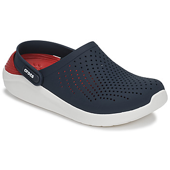 Schuhe Pantoletten / Clogs Crocs LITERIDE CLOG Marineblau / Rot