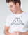 Vêtements Homme T-shirts manches courtes Kappa CROMEN SLIM WHITE