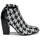 Chaussures Femme Low boots Mimmu JESTINE Noir / Blanc