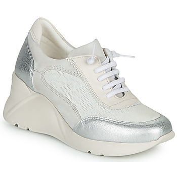 Schuhe Damen Sneaker Low Hispanitas TOKIO Weiß / Silber