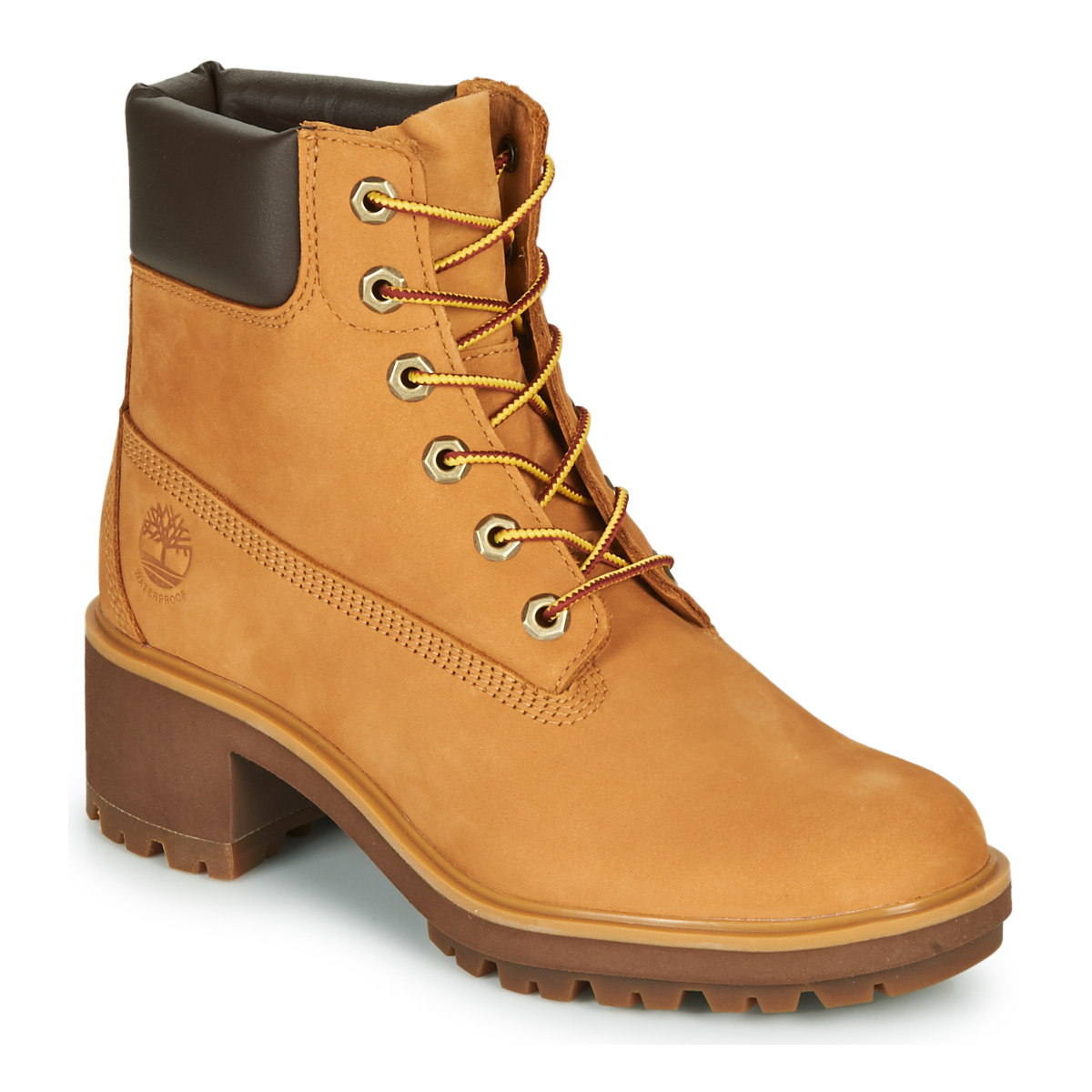 Chaussures Femme Bottines Timberland KINSLEY 6 IN WP BOOT Tan