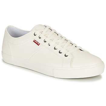 Chaussures Homme Baskets basses Levi's WOODWARD Blanc