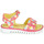 Chaussures Fille Sandales et Nu-pieds Agatha Ruiz de la Prada SMILES Rose / Multicolor