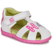 Schuhe Mädchen Sandalen / Sandaletten Agatha Ruiz de la Prada HAPPY Weiß
