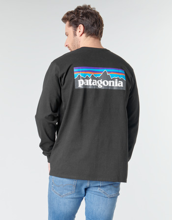 Kleidung Herren Langarmshirts Patagonia M's L/S P-6 Logo Responsibili-Tee    