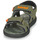 Chaussures Garçon Sandales et Nu-pieds Timberland PERKINS ROW 2-STRAP Vert / Orange