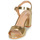 Schuhe Damen Sandalen / Sandaletten Moony Mood MEGANE Golden