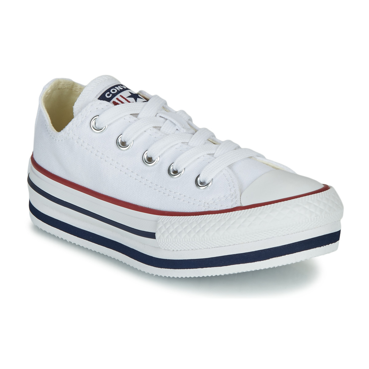 Schuhe Mädchen Sneaker Low Converse CHUCK TAYLOR ALL STAR PLATFORM EVA EVERYDAY EASE Weiß