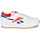 Chaussures Homme Baskets basses Reebok Classic CL LEATHER MARK Gris / Blanc / Rouge