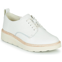 Schuhe Damen Derby-Schuhe Clarks TRACE WALK Weiß