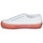 Schuhe Damen Sneaker Low Superga 2750-JELLYGUM COTU Weiß