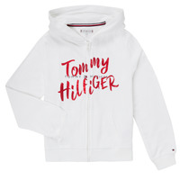 Vêtements Fille Sweats Tommy Hilfiger KG0KG05043 Blanc