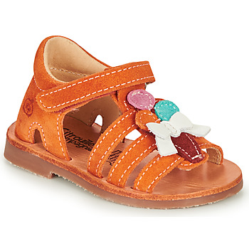 Chaussures Fille Sandales et Nu-pieds Citrouille et Compagnie MIETTE Orange